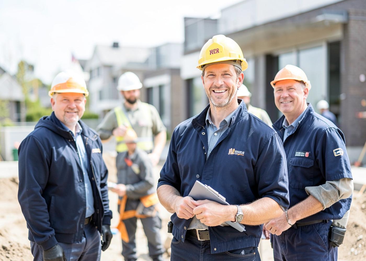 Geverifieerde Nederlandse vakmannen op een bouwproject